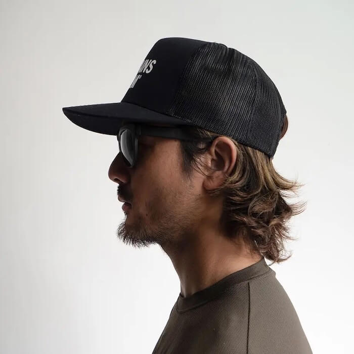 kingston専用　CAPTAINS HELM キャプテンズヘルム　ブラック CAPTAINS HELM (キャプテンズヘルム) #SF-SPEC MIL HAT